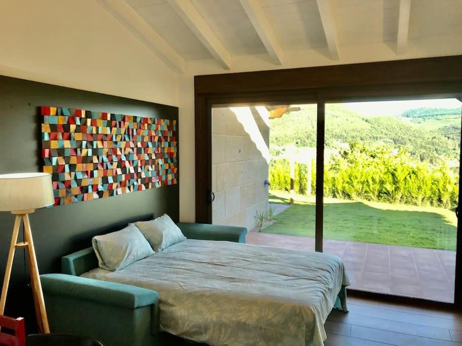 Casa Nueva De Vigo Rural Mos Con Jacuzzi Y Chimenea Para Escapada Romantica 外观 照片