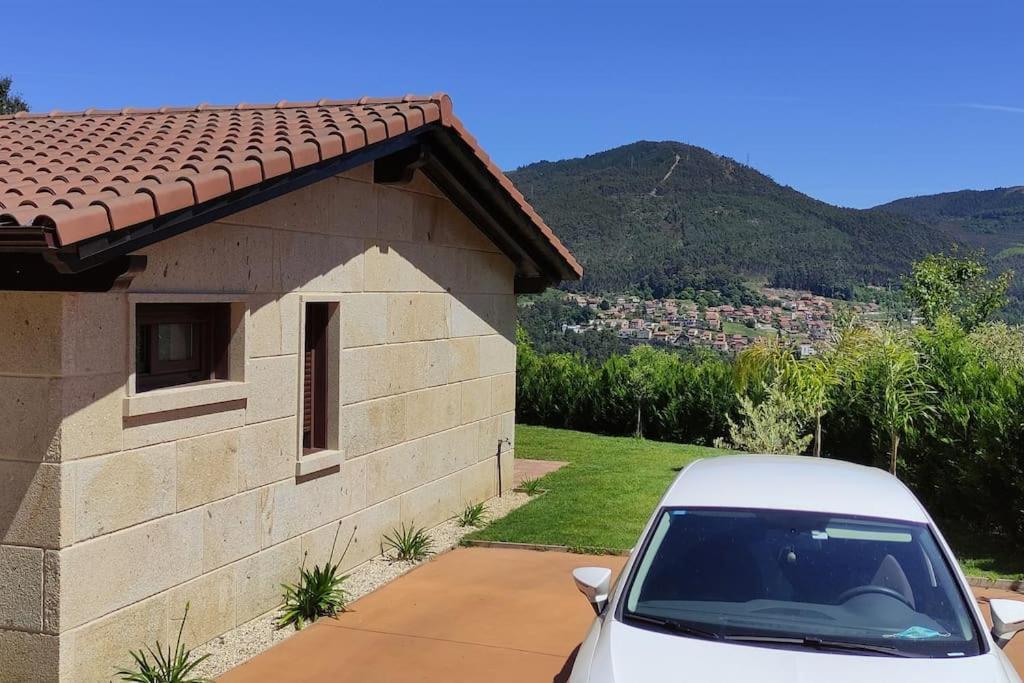 Casa Nueva De Vigo Rural Mos Con Jacuzzi Y Chimenea Para Escapada Romantica 外观 照片