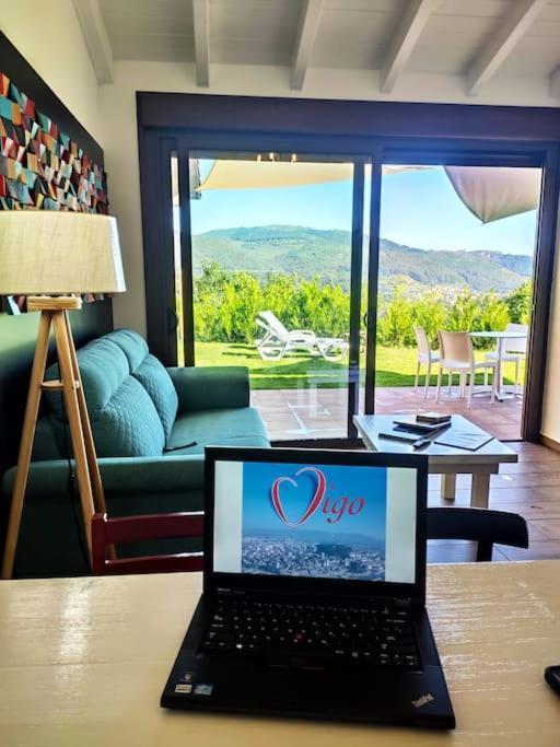 Casa Nueva De Vigo Rural Mos Con Jacuzzi Y Chimenea Para Escapada Romantica 外观 照片
