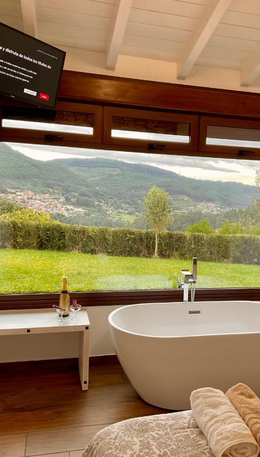 Casa Nueva De Vigo Rural Mos Con Jacuzzi Y Chimenea Para Escapada Romantica 外观 照片